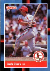 1988 Donruss Baseball Cards    183     Jack Clark